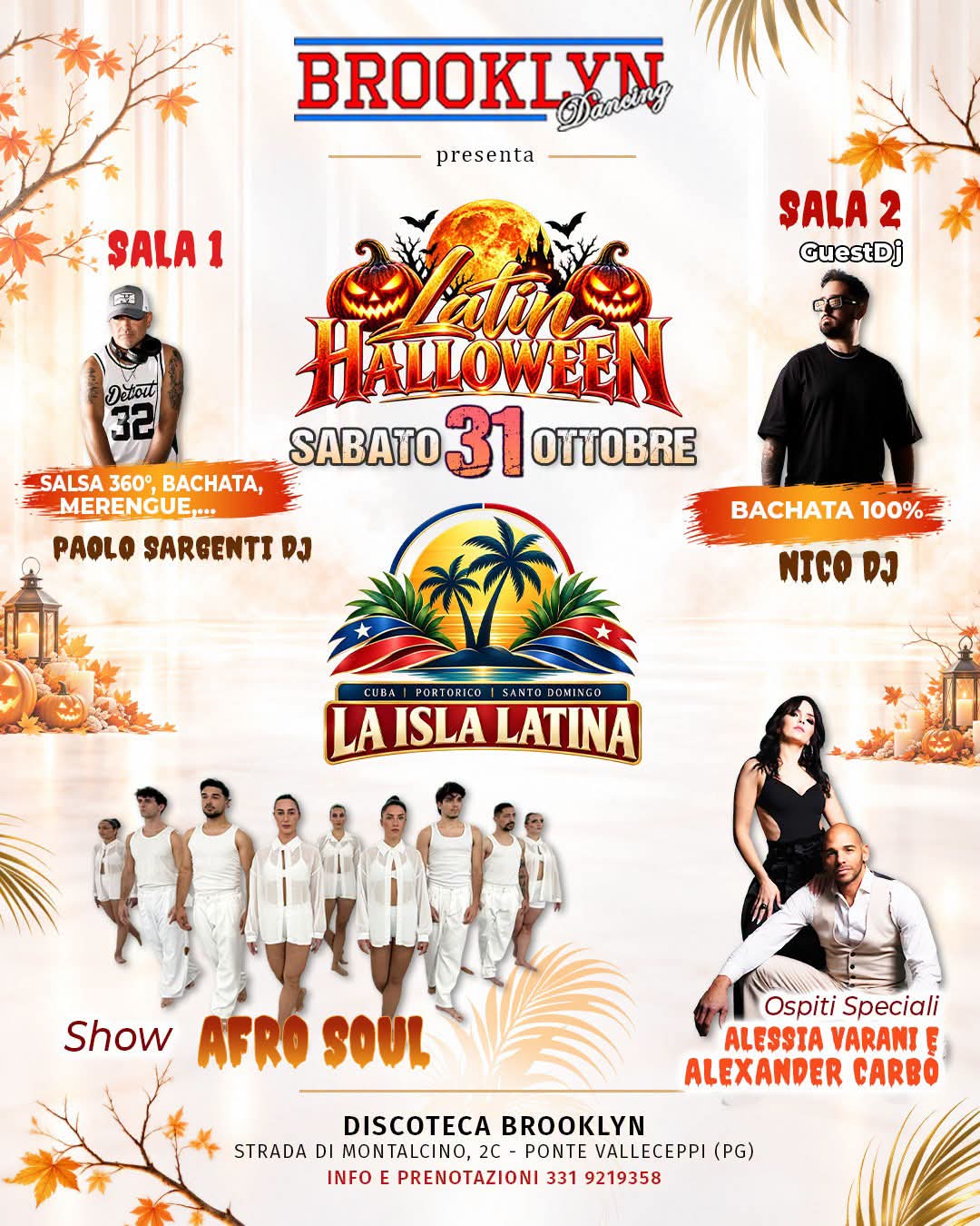 Locandina: La Isla Latina Halloween
